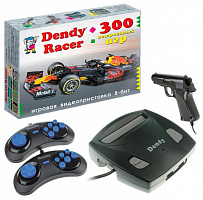 DENDY Racer 300 игр + световой пистолет Игровая консоль