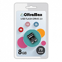 OLTRAMAX OM-8GB-70-черный USB флэш-накопитель