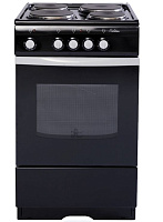 DE LUXE 5004.12Э (998620) чер Плита электрическая