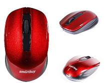 SMARTBUY (SBM-332AG-R) ONE 332 красный Мышь