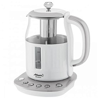 ATLANTA ATH-2534 gray (1,5л. стекло/пластик) Чайник электрический ATLANTA ATH-2534