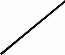 PROCONNECT (55-0306) Трубка термоусаживаемая ТУТ 3,0/1,5мм, черная, упаковка 50 шт. по 1м Трубка термоусадочная