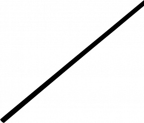 PROCONNECT (55-0306) Трубка термоусаживаемая ТУТ 3,0/1,5мм, черная, упаковка 50 шт. по 1м Трубка термоусадочная