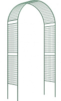 RUSSIA Арка Садовая разборная "Сетка широкая" 2,5х0,5х1,2м 69124 Арки садовые
