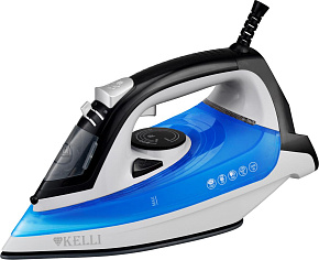 KELLI KL-1653С синий Утюг KELLI KL-1653С синий
