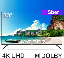 HARPER 50U695TS UHD 4K SMART TV Салют LED телевизор