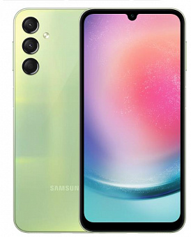 SAMSUNG Galaxy A24 SM-A245F 4/128Gb Green (SM-A245FLGUCAU) Смартфон