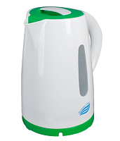 ВЕЛИКИЕ РЕКИ Томь-1 белый/зеленый, 1,7 л Чайник электрический ВЕЛИКИЕ РЕКИ Томь-1 белый/зеленый, 1,7 л