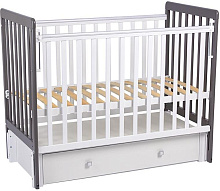 ФЕЯ Кровать детская Фея 328-01 белый-графит (1 кор) Кровать детская ФЕЯ Кровать детская Фея 328-01 белый-графит (1 кор)