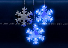 UNIEL (11128) ULD-E2703-120/DTA BLUE SNOWFLAKES Гирлянда