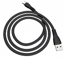 HOCO (6931474711694) X40 USB (m) - Type-C (m) 1.0m - черный Дата-кабель Type-C