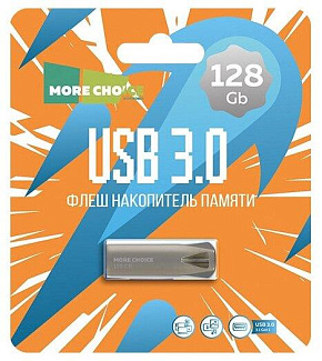 MORE CHOICE (4610196401169) MF128m серебро Флэш-накопитель