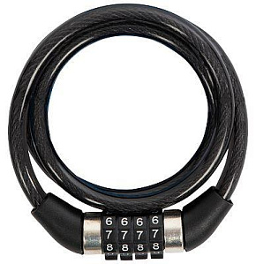 PARK Замок велосипедный кодовый 120см, 8мм, перекодируемый Замок