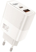 AKSBERRY (6900286960019) T46 30W PD + QC3.0, белый Сетевое ЗУ AKSBERRY (6900286960019) T46 30W PD + QC3.0, белый