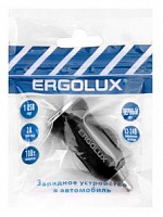 ERGOLUX (15105) ELX-CA01P-C02 12В черный АЗУ