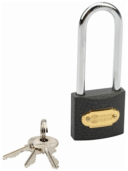 ЧЕТЫРЕ СЕЗОНА (79-0024) серия "Чугун" 40 мм - - дужка длинная Замок