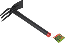 ЕГ (820) NYLON Мотыга 2 в 2 черный Садовая мотыга 2 в 1