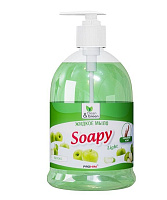 CLEAN&GREEN CG8062 Soapy яблоко эконом с дозатором 500мл Жидкое мыло