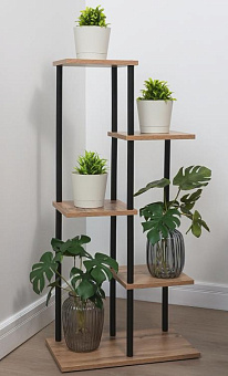 ЗМИ Подставка для цветов "Шафран 15Л" черный ПДЦШ15Л Ч Подставка для цветов ЗМИ Подставка для цветов "Шафран 15Л" черный ПДЦШ15Л Ч