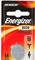 ENERGIZER CR2032 BL1 LITHIUM 3V (E301021302) Элементы питания