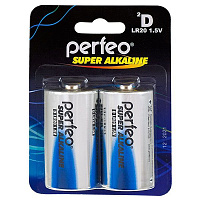 PERFEO LR20-2BL SUPER ALKALINE (20) Элементы питания