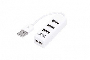REXANT (18-4103-1) 4 порта, белый USB-хаб