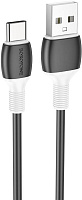 BOROFONE (6974443386806) BX84 USB 3.0A для Type-C Black 1 м Кабель