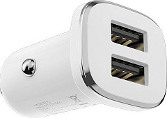 BOROFONE (6931474708649) BZ12 White АЗУ 2USB 2.4A АЗУ