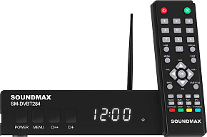 SOUNDMAX SM-DVBT284(черный) Плееры Медиа