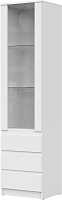 НК-МЕБЕЛЬ STERN шкаф-витрина ШКВ-1 Белый 72678280 (2 кор.) Шкаф-витрина