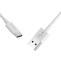 BOROFONE (6931474703309) BX22 Bloom USB-Type-C 2A 1М белый Кабель TYPE-C