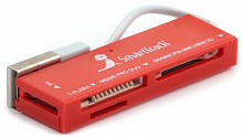 SMARTBUY (SBR-717-R) красный Устройство чтения карт памяти
