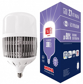 VOLPE (UL-00006798) LED-M80-100W/6500K/E27/FR/NR Мощные лампы M80