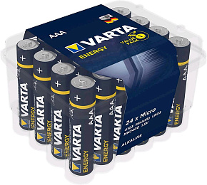 VARTA Батарея Energy LR03 BOX24 AAA (24шт) блистер