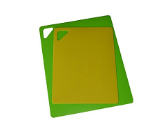 MALLONY Доска разделочная, гибкая, 2 шт, (32,5*27см; 27*21,5см.) (003520) Разделочные доски. коврики, маты