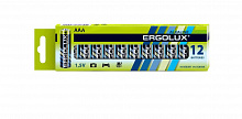 ERGOLUX LR03 ALKALINE PROMO шринк (LR03 BP12PR) Элементы питания