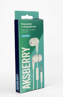 AKSBERRY (6900221440019) AM5(белый) Наушники