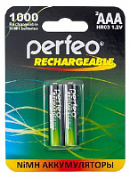 PERFEO (PF-3925) AAA1000MAH-2BL Аккумулятор