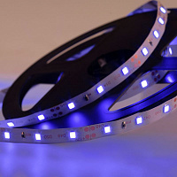 LAMPER (141-333) LED лента 5м открытая, 8 мм, IP23, SMD 2835, 60 LED/m, 12 V, цвет свечения синий LAMPER Лента светодиодная