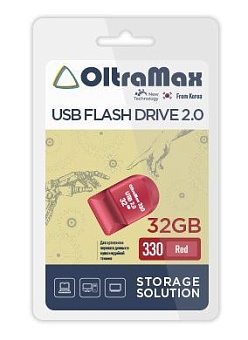 OLTRAMAX OM-32GB-330-Red USB флэш-накопитель