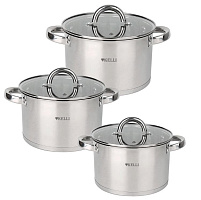 KELLI KL-4701 6 предметов Набор кастрюль