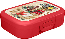 HOMVER Ланч-бокс 0,85л с декором "Игрушки" (красный) 223137206/03 Емкость для сыпучих продуктов