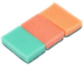 ELFE для посуды Mini, 79 x 49 x 23 мм, 3шт, 92349 Губки для посуды