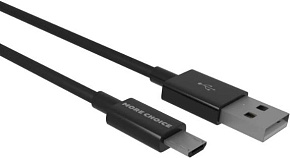 MORE CHOICE (4627151195988) K24m USB 2.1A microUSB черный - 1,0m Кабель