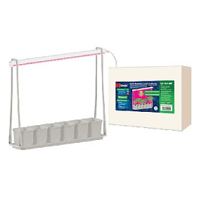 UNIEL (UL-00006094) для растений ULT-P56-10W/SPSB IP20 MARBLE ECONOM Набор «Минисад», светильник для растений