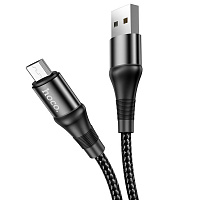 HOCO (6931474734211) X50 USB (m) - microUSB (m) 1.0м - черный Кабель microUSB