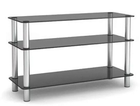 MD 507 PLAZMA хром/дымч Стойка для TV