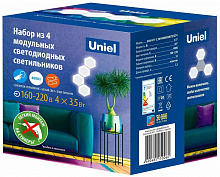 UNIEL (UL-00008635) ULM-H77-3,5W/4000K WHITE SET4 ЭЛЕКТРИКА