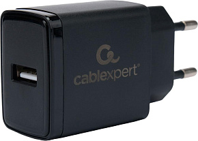 CABLEXPERT (22212) ЗУ5Вт, 1А, 1хUSB, черный, пакет СЗУ