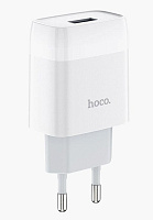 HOCO (6931474712899) СЗУ HOCO C72A Glorious single port charger (белый) СЗУ